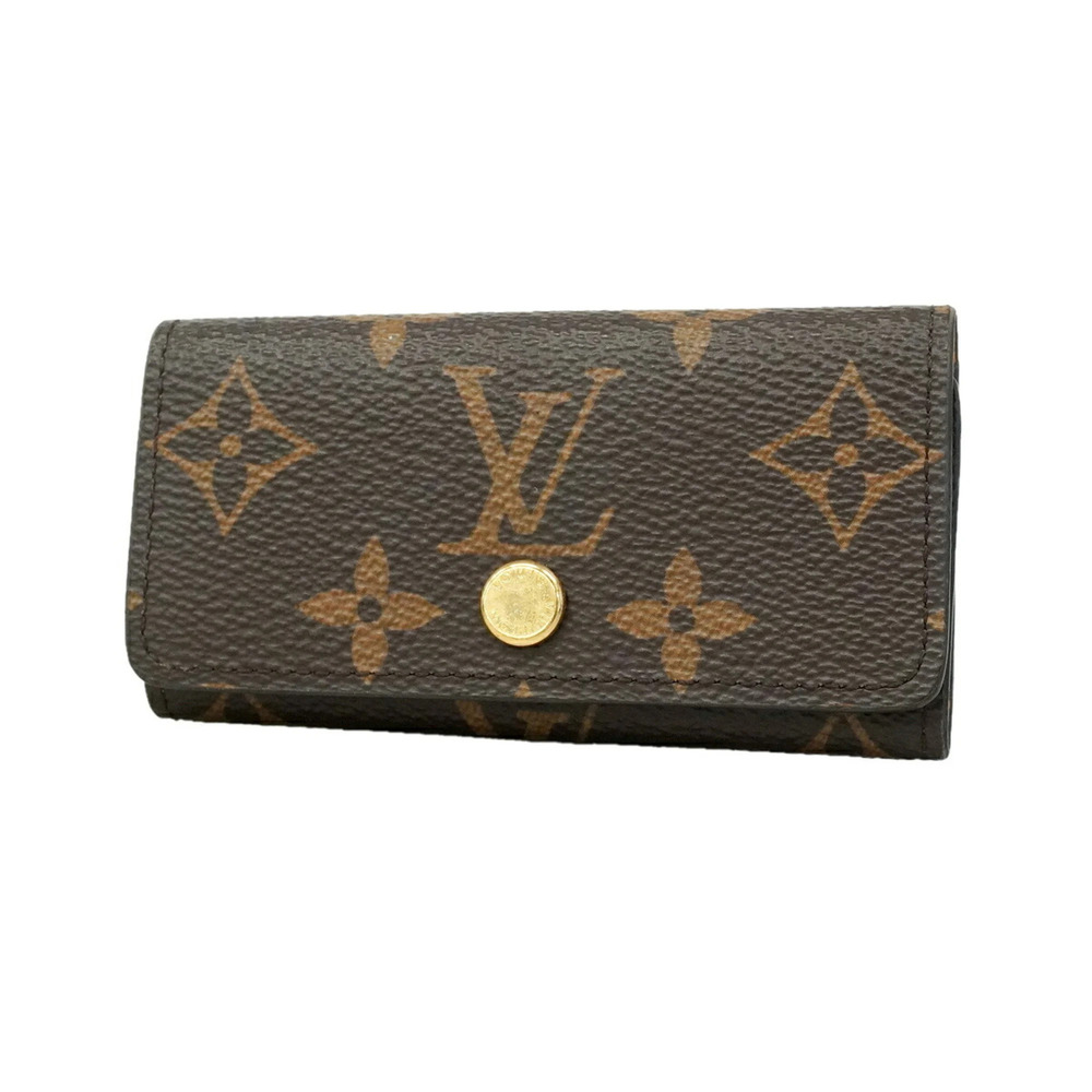 Louis Vuitton Accessories/Key Case Monogram Multicles 4 M83648 Brown Jaune d'...